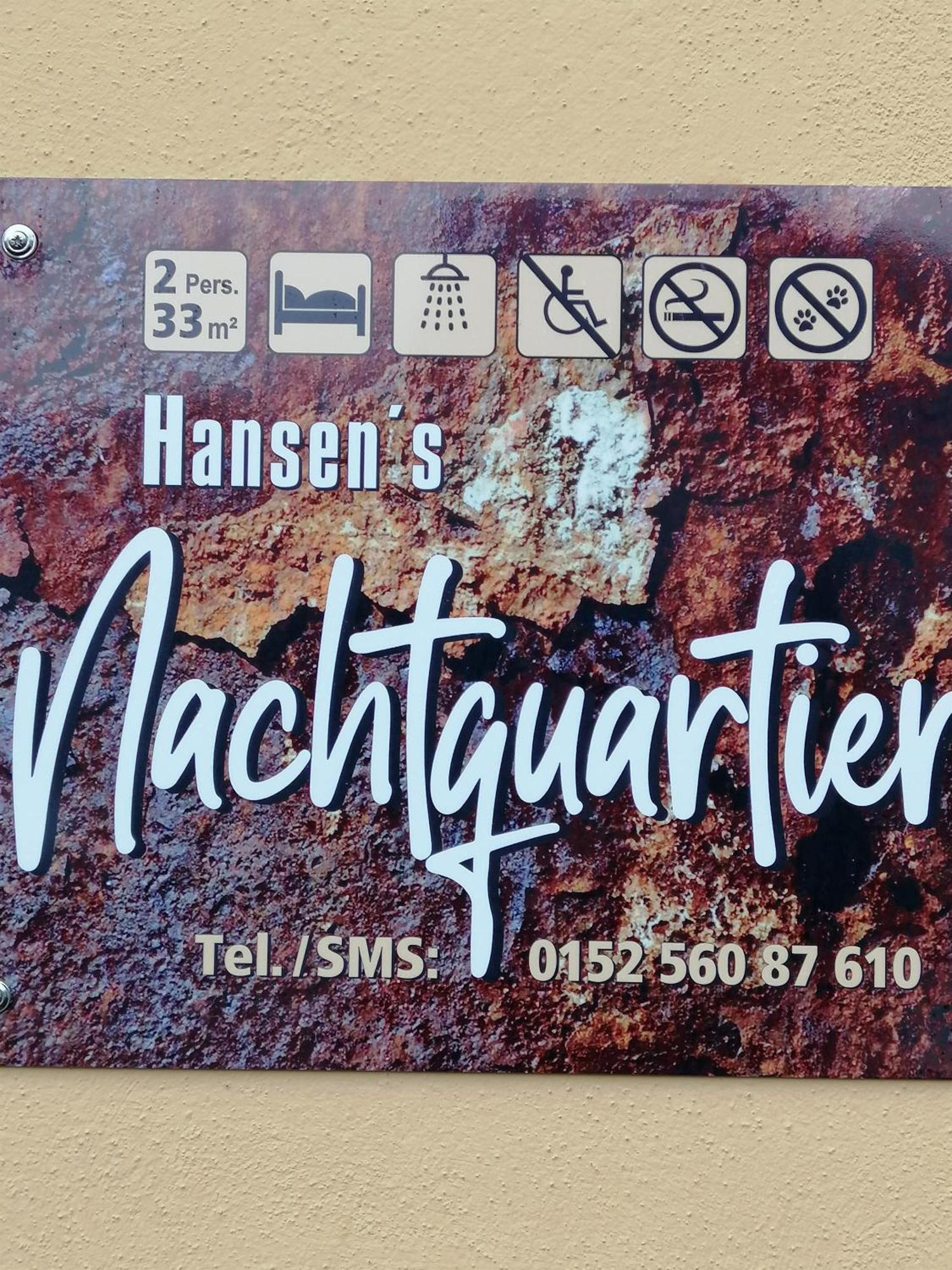 Hansen'S Nachtquartier Zittau Dış mekan fotoğraf